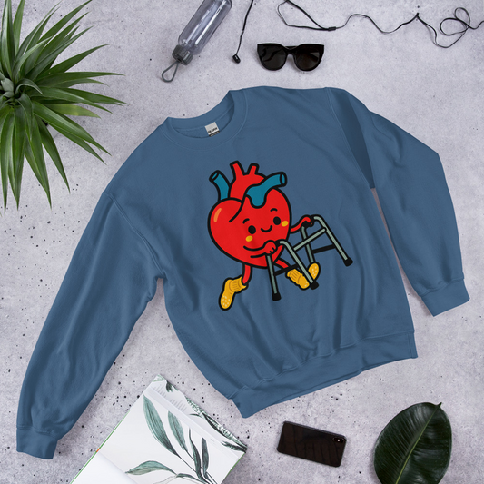 Heart Physical Therapy Sweatshirt color option 1