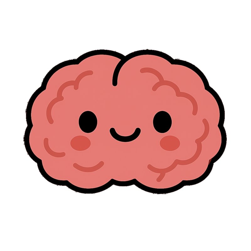 Innocent Brain Sticker — Snarky Organs vinyl medical decal