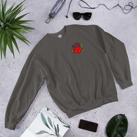 Surgical Heart Sweatshirt color option 1
