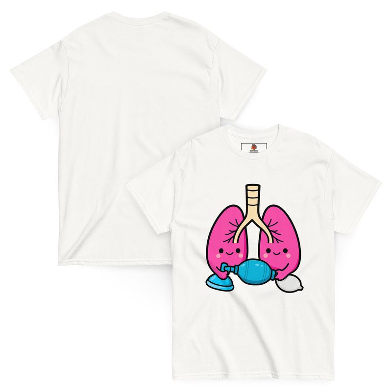 Lung BagMask T-Shirt color option 7