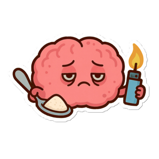 Brain Sticker color option 2