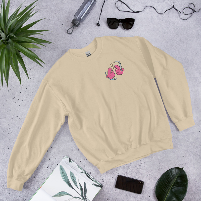 Lung Laryngoscope Sweatshirt color option 9