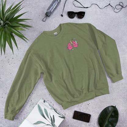 Lung Laryngoscope Sweatshirt color option 5