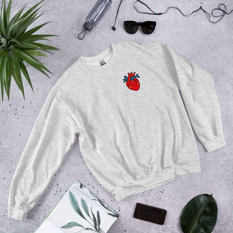 Heart Sweatshirt color option 9