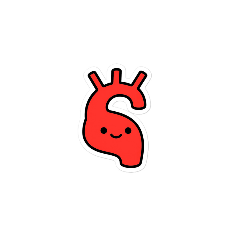 Aorta Sticker size comparison