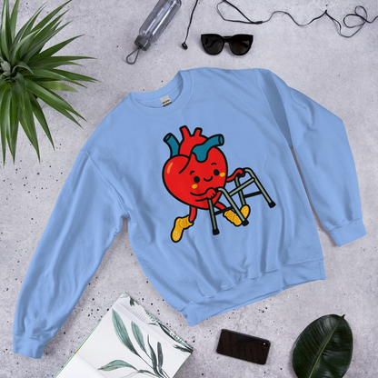 Heart Physical Therapy Sweatshirt color option 4