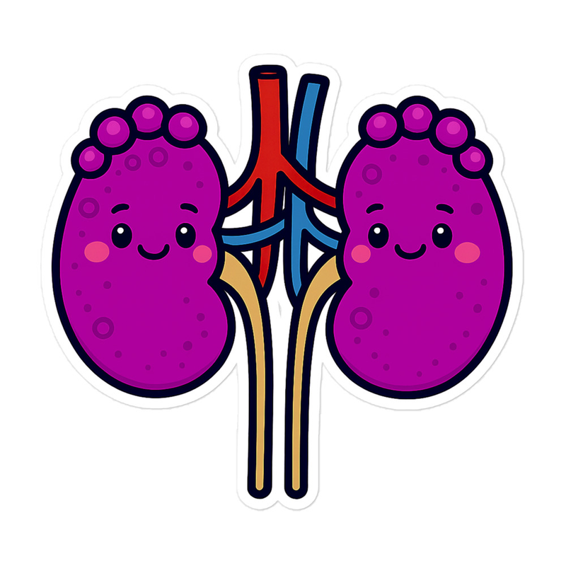 Kidney Sticker detail view