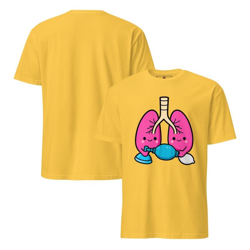 Lung BagMask T-Shirt color option 5