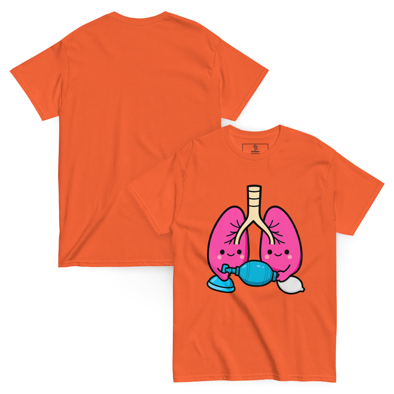Lung BagMask T-Shirt color option 1