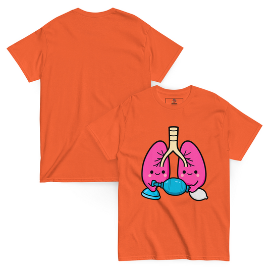 Lung BagMask T-Shirt color option 1