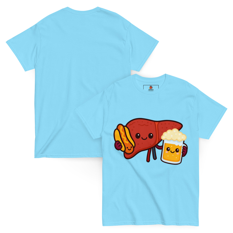 Sinful Liver T-Shirt color option 5