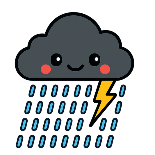 Black Cloud Tumbler — Snarky Organs insulated travel mug