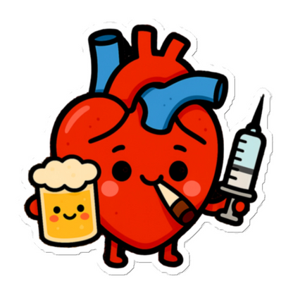 Heart Sticker color option 2