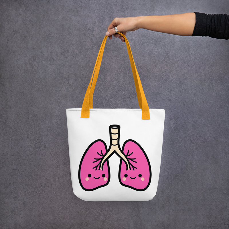 Lung Tote Bag color option 1