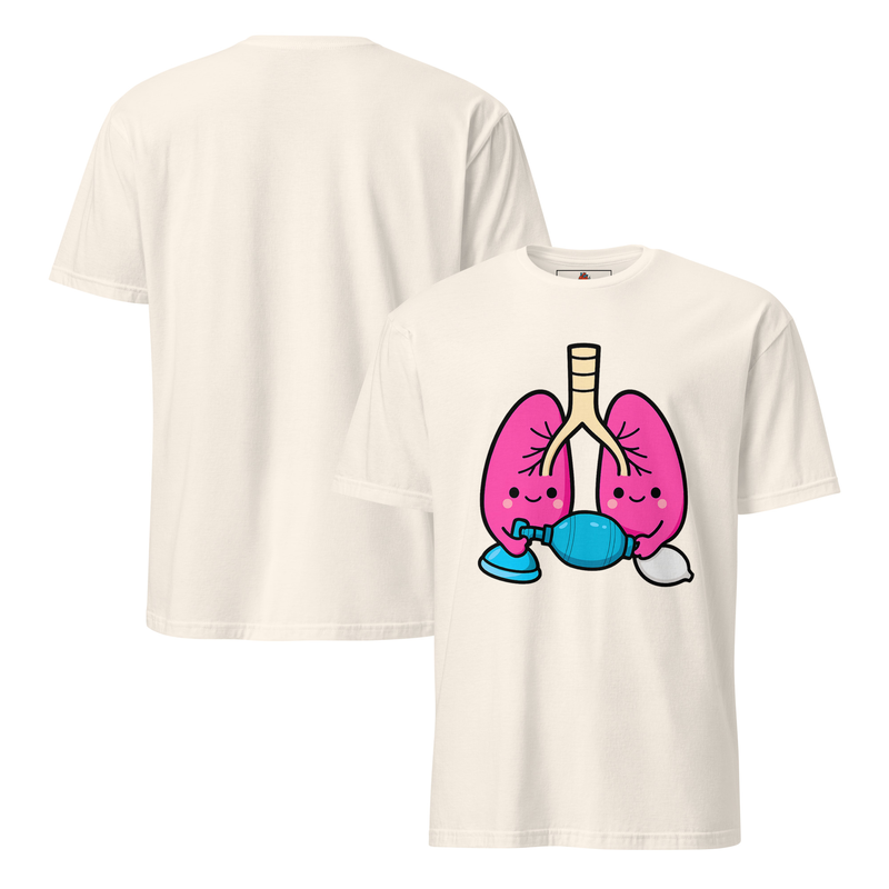 Lung BagMask T-Shirt color option 7