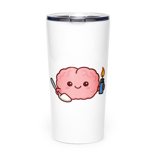 Sinful Brain Tumbler wraparound design