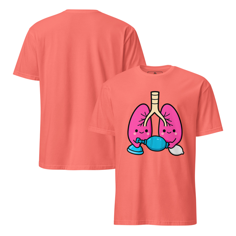 Lung BagMask T-Shirt color option 4