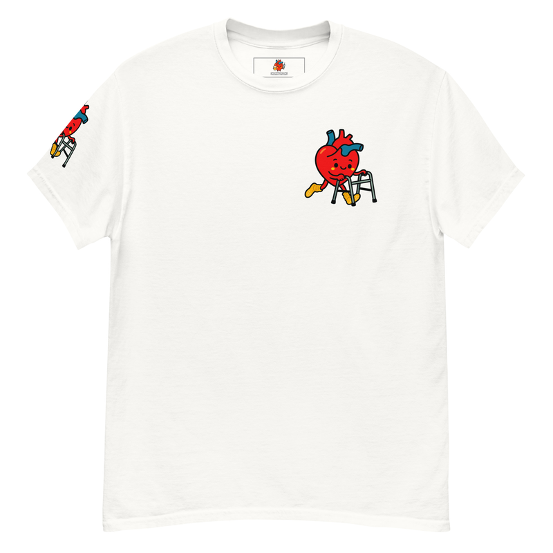 Heart Physiotherapist T-Shirt color option 8