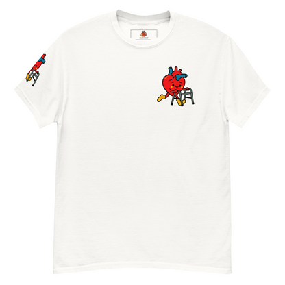 Heart Physiotherapist T-Shirt color option 8