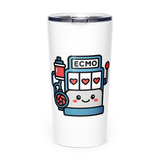 ECMO Slot Machine Tumbler wraparound design