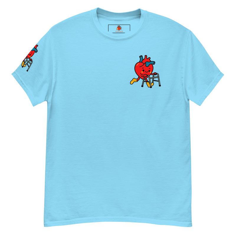 Heart Physiotherapist T-Shirt color option 6