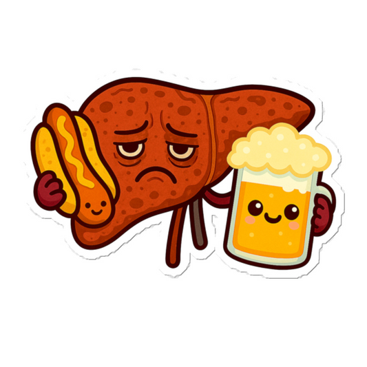 Liver Sticker color option 2