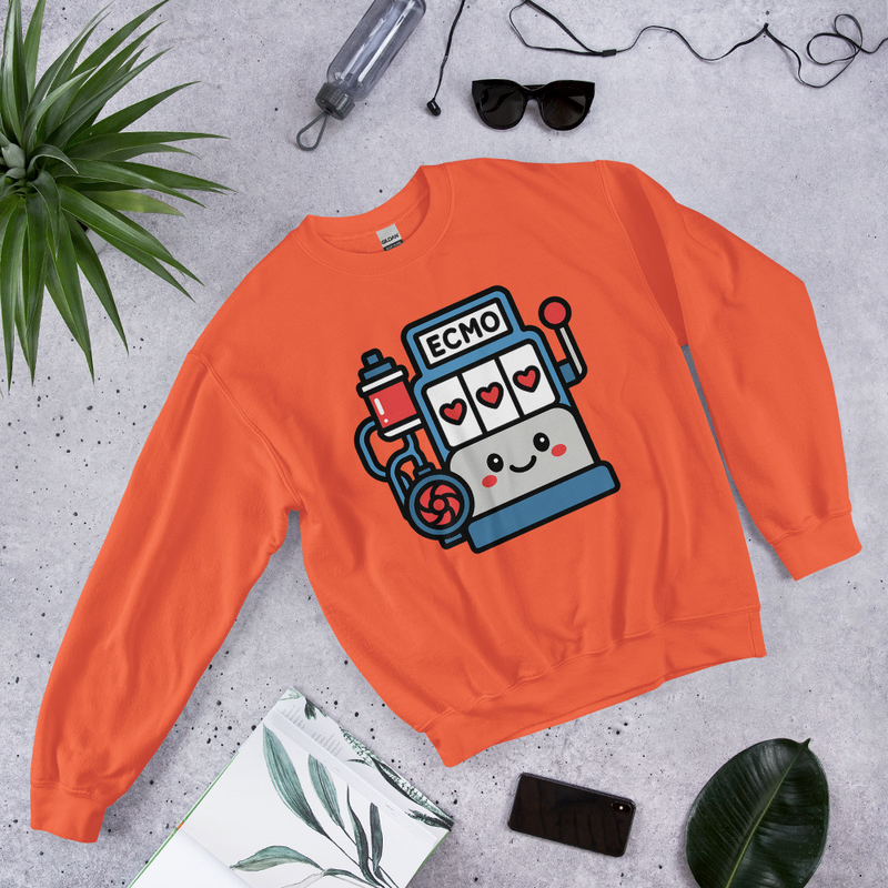 ECMO Slot Machine Sweatshirt color option 2
