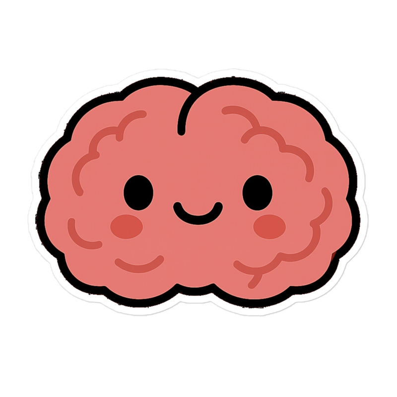 Innocent Brain Sticker detail view