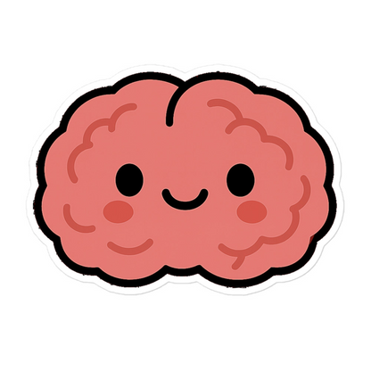 Innocent Brain Sticker detail view
