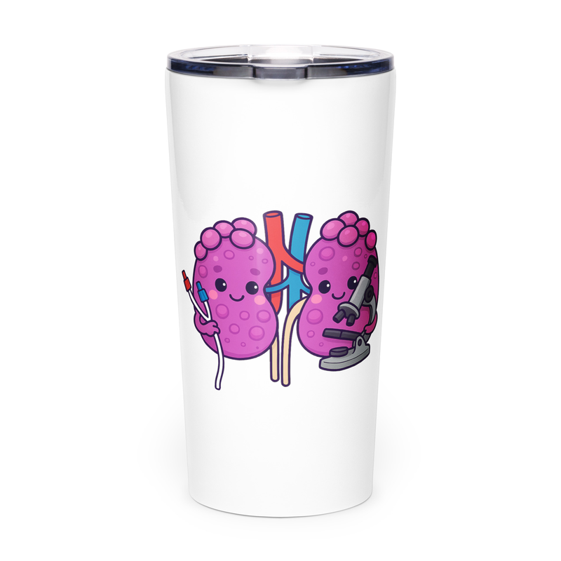Kidney Nephrology Tumbler wraparound design