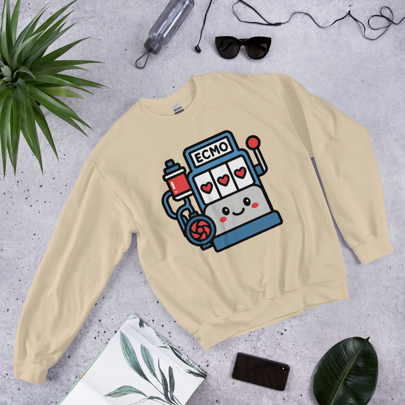 ECMO Slot Machine Sweatshirt color option 7