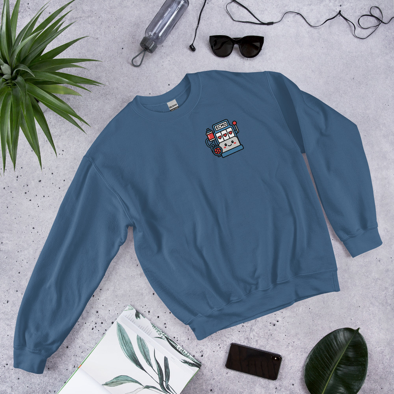 ECMO Slot Machine Sweatshirt color option 2