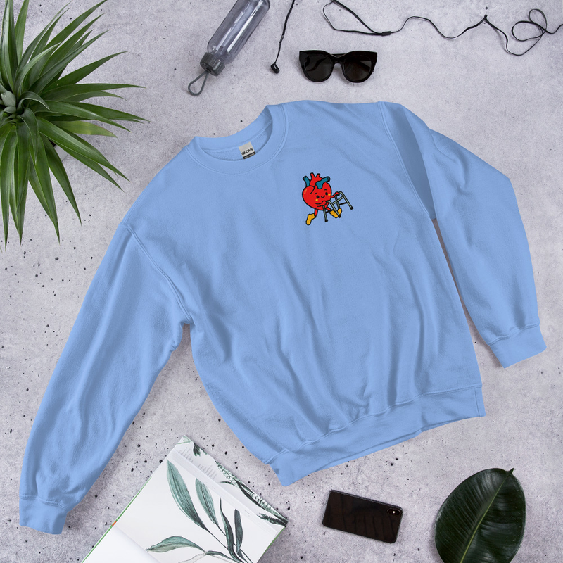Heart Physical Therapy Sweatshirt color option 5