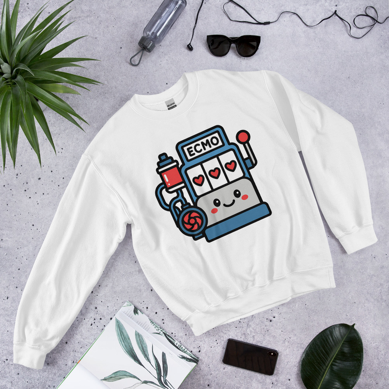ECMO Slot Machine Sweatshirt color option 8