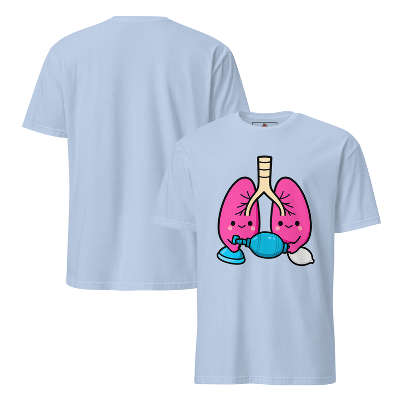 Lung BagMask T-Shirt color option 6