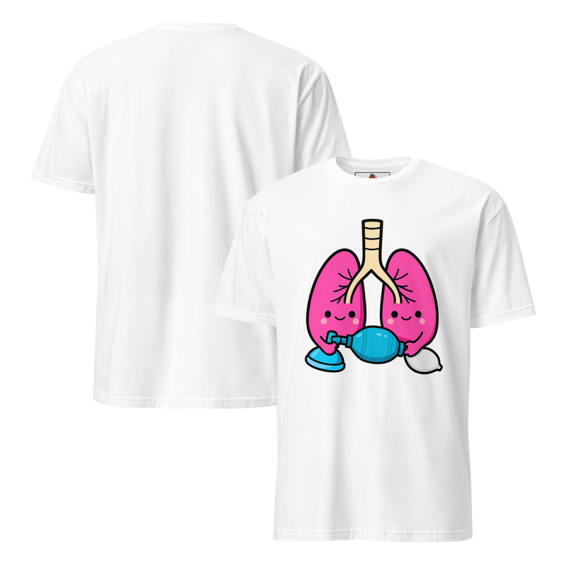 Lung BagMask T-Shirt color option 8