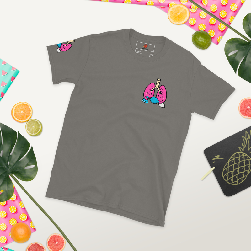 Lung BagMask T-Shirt color option 1