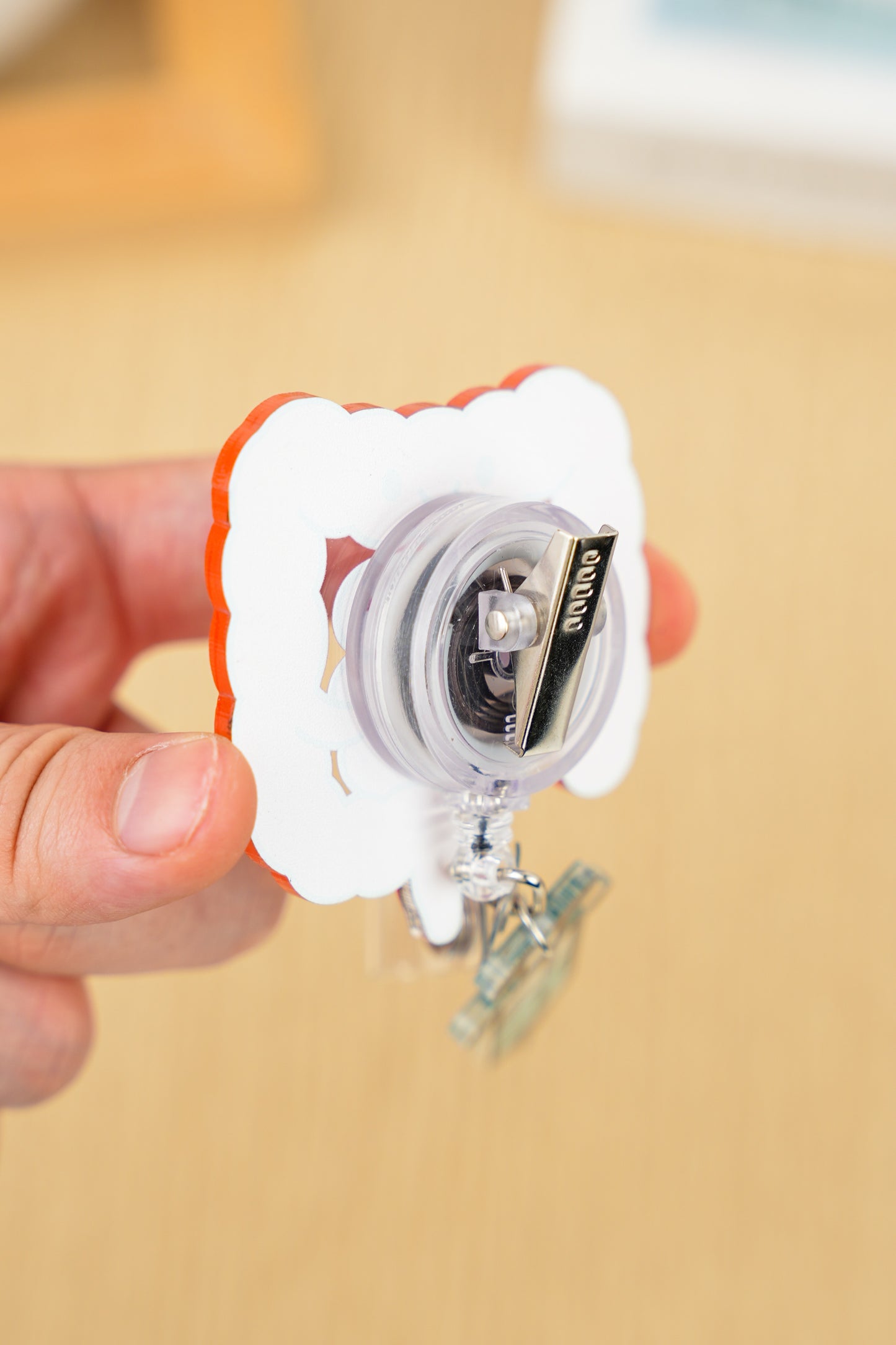 Cute Bowels Badge Reel - DSC07614