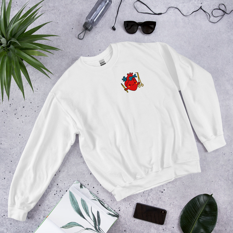 Surgical Heart Sweatshirt color option 9