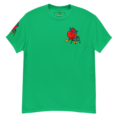 Heart Physiotherapist T-Shirt color option 3