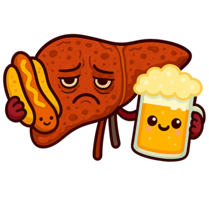Liver Sticker color option 1