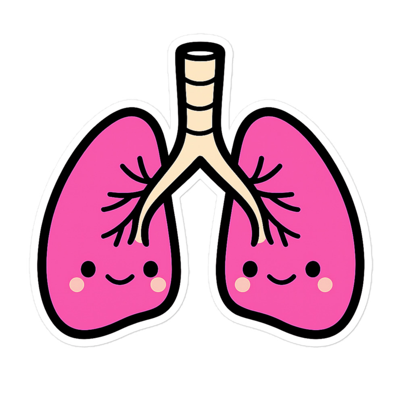 Lung Sticker detail view