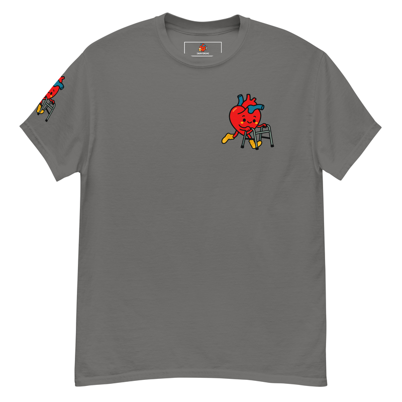 Heart Physiotherapist T-Shirt color option 1