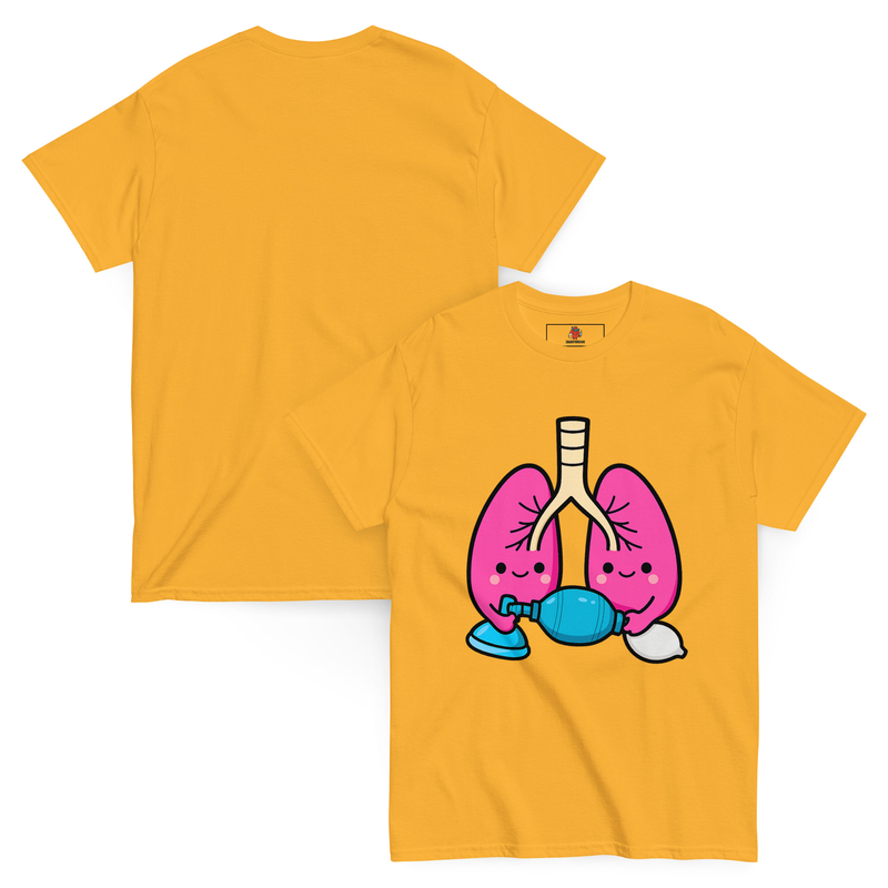Lung BagMask T-Shirt color option 4