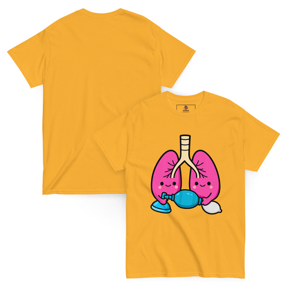 Lung BagMask T-Shirt color option 4