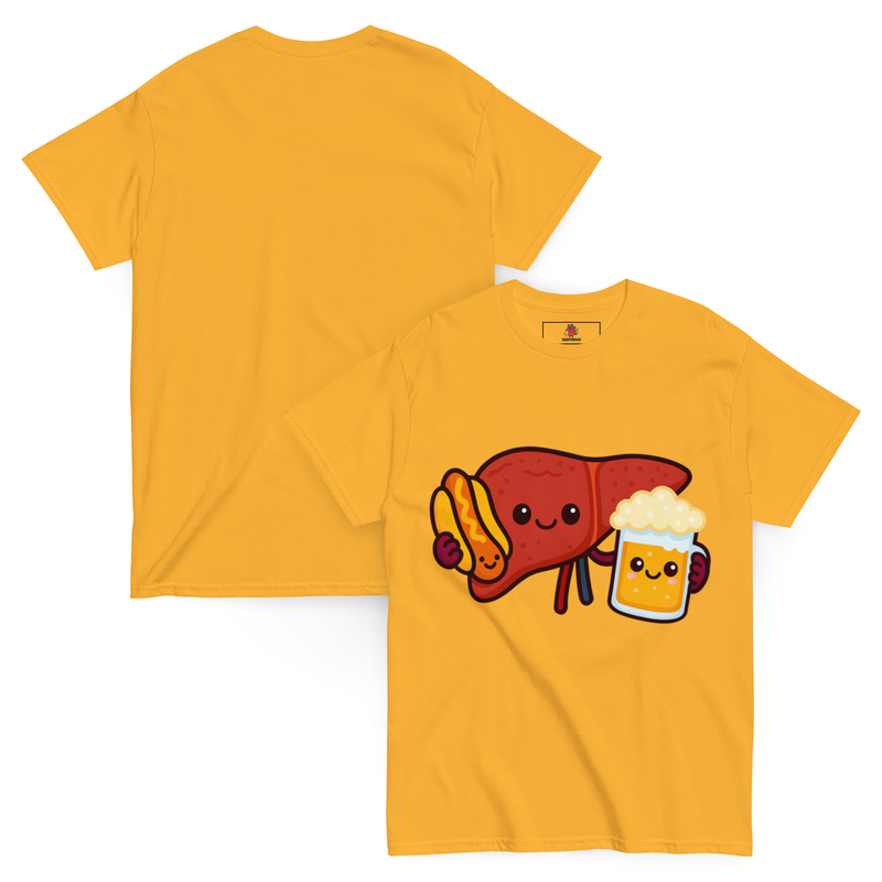 Sinful Liver T-Shirt color option 4