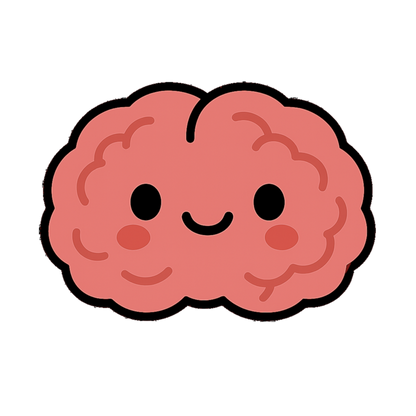 Innocent Brain Sticker — Snarky Organs vinyl medical decal