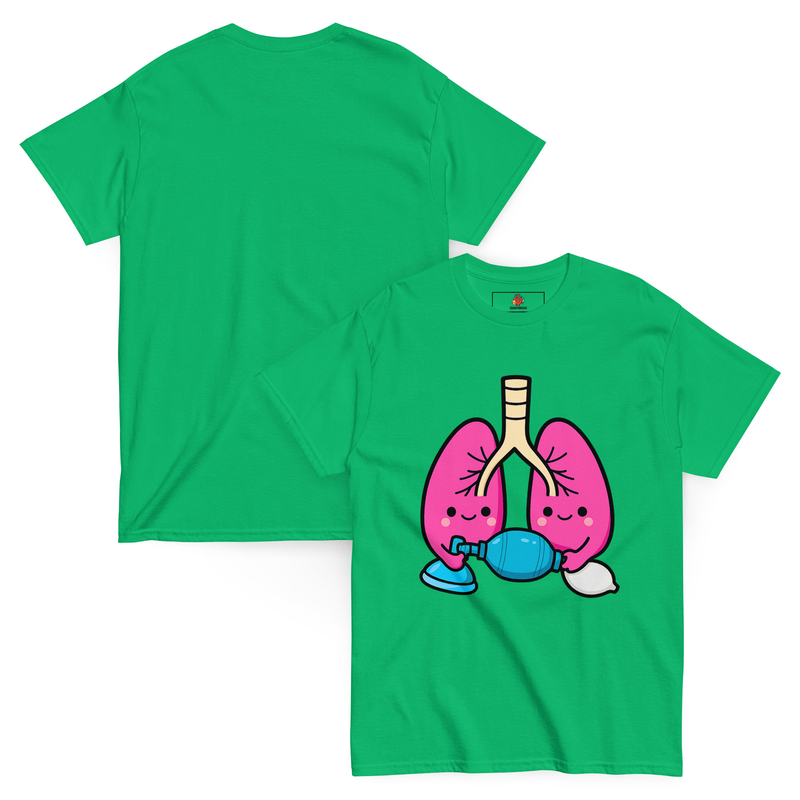 Lung BagMask T-Shirt color option 2