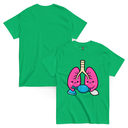 Lung BagMask T-Shirt color option 2