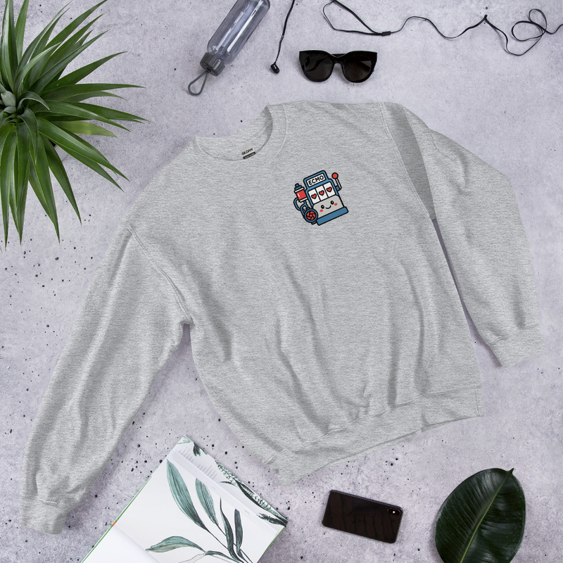 ECMO Slot Machine Sweatshirt color option 7